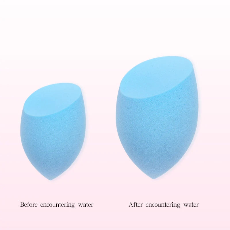 Makeup Foundation Non-latex Sponge Sponge Beauty Egg Dry Water Becomes Bigger Oblique Does Not Eat Powder Puff Make-up Tools