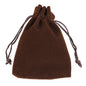 25/50pcs/Lot Golden Color Edge Velvet Jewelry Gift Bag 5x7 7x9 9x12cm Drawstring Wedding Display Sweets Packing Bag Wholesale