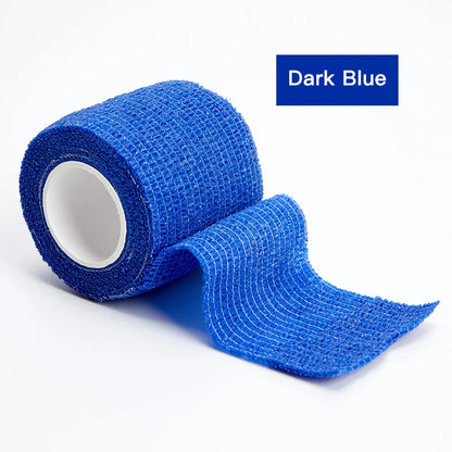 24 Pieces Self Adhesive Bandage Wrap Breathable Vet Wrap Cohesive Bandage First Aid for Pets Athletic Elastic Self Adherent Wrap