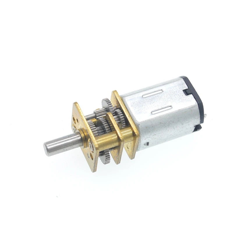 12GA-N20 Miniature DC Metal Gear Motor 3V 3.7V 5V 6V 12V Low RPM High Torque 4WD Car Electric Screwdriver Door Lock Motor