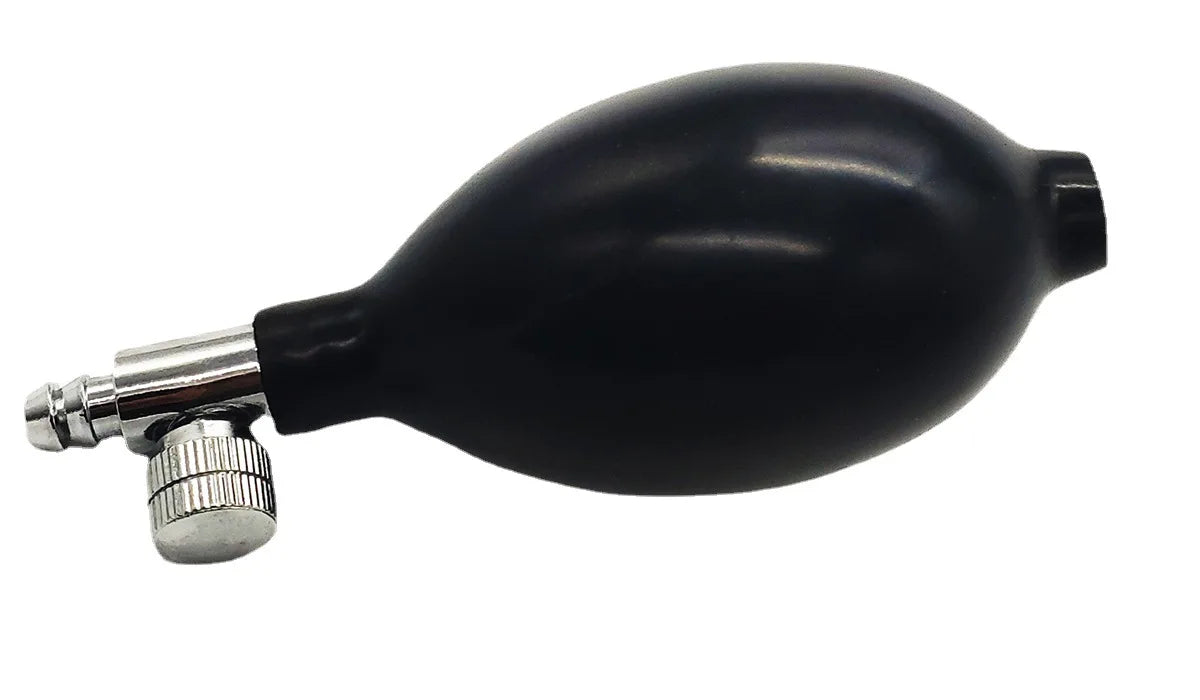 Inflatable Ball Blood Pressure Cervical Tractor Latex Air Inflation Balloon Bulb Pump Valve for Sphygmomanometer Tonometer