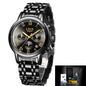 LIGE Women's Watches Ladies Quartz Watch Waterproof Stainless Steel Strap Chronograph Watch for Women Fashion Watch Bracelet Set