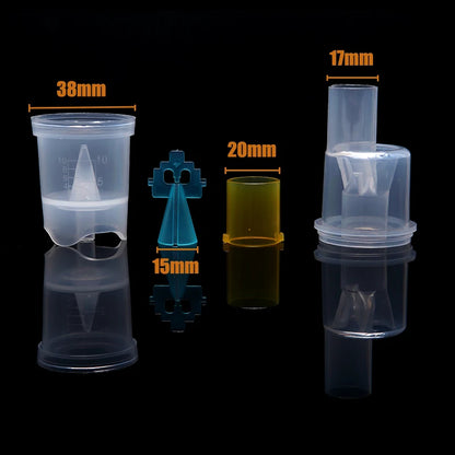 New 10ml Nebulizer Nhaler Parts Atomized Cup Inhaler Compressor Part Spray Injector Parts for Adult Child Family