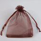 50/100pcs Colorful Organza Gift Bag 5x7 7x9 9x12 10x15 13x18cm Party Wedding Favors Candy Jewelry Packaging Drawstring pouches
