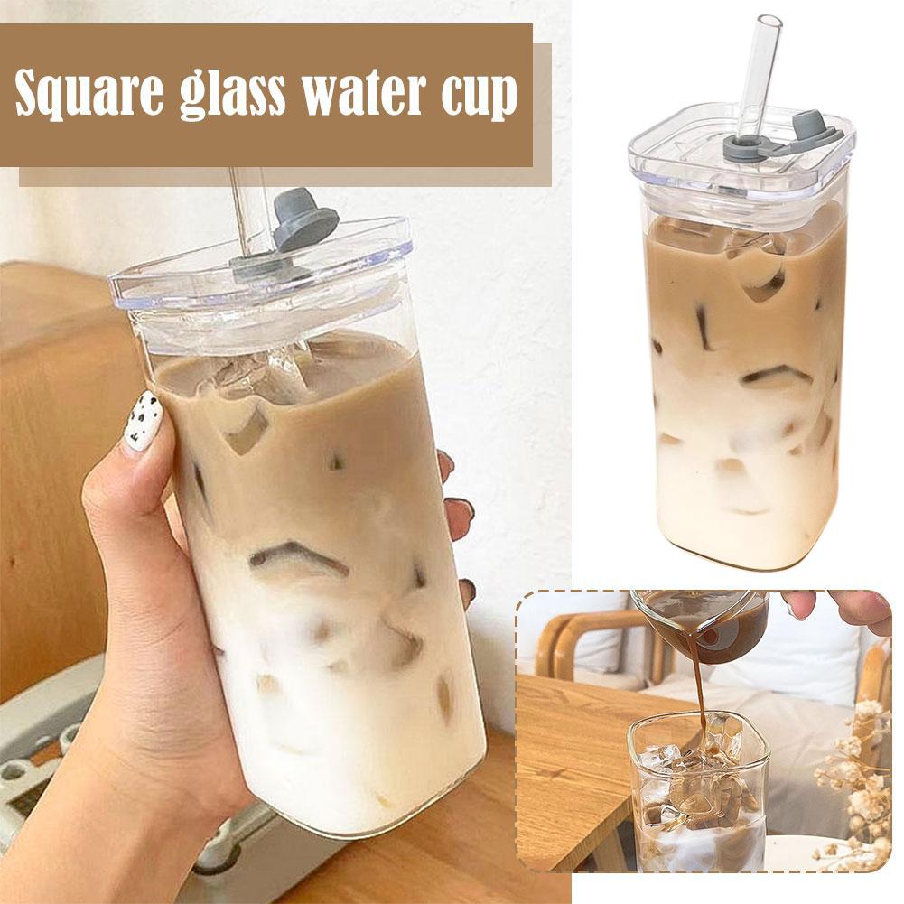 500/700Ml Pink Bow Water Cup With Straw Coffee Bubble Milk Tea Plastic Cup Large Capacity Students Water Bottle Straw Bottle