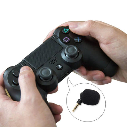 Portable Mini Microphone 3.5mm Aux Mono/ Stereo/ 4 Pole Flexural Bendable for Mobile Phone Computer Laptop PC Recording