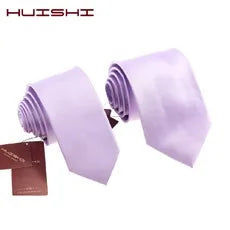 HUISHI Pre-tied Zipper Tie Neck Mens Skinny 5cm Zipper Neckties Red Black Blue Solid Color Slim Narrow Entertainment Party