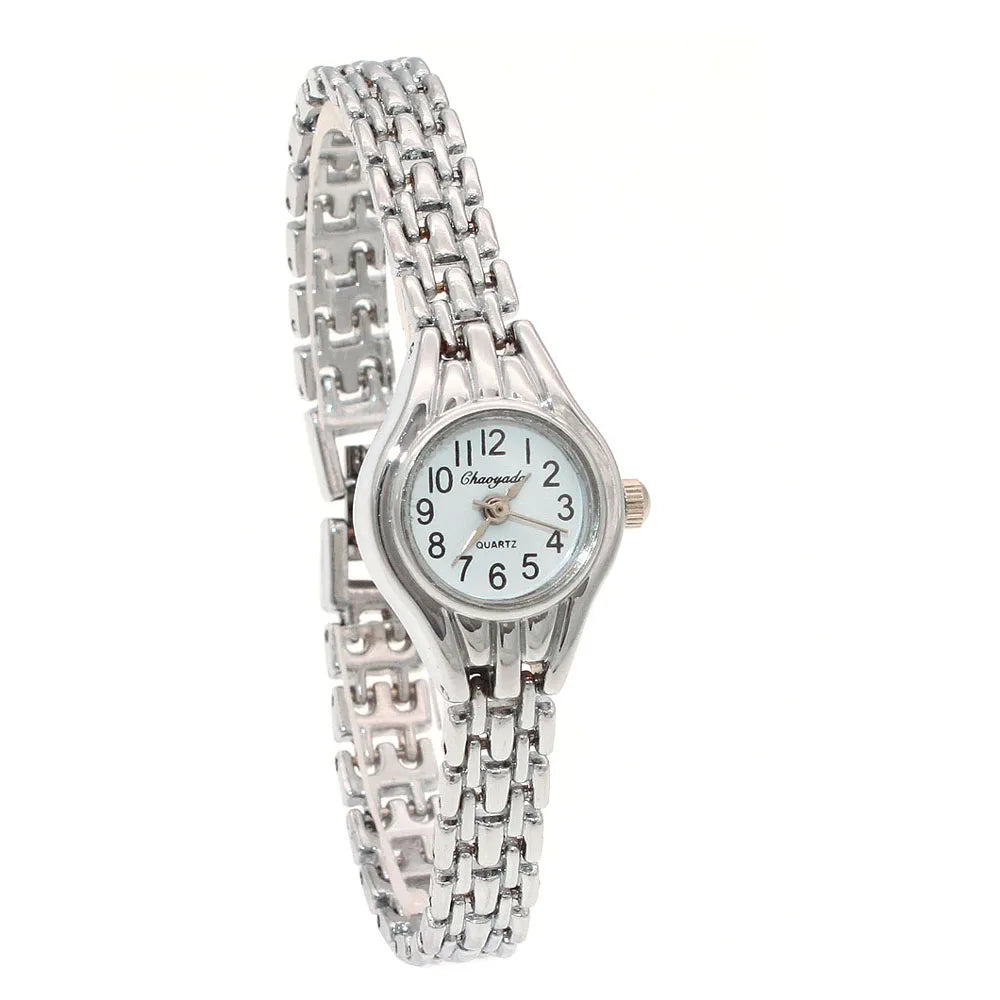 10PCS/Lot Mixed Bulk Cute Women Watches Ladies Women Girl Watch Stainless Steel Quartz Dress Wristwatch Gifts