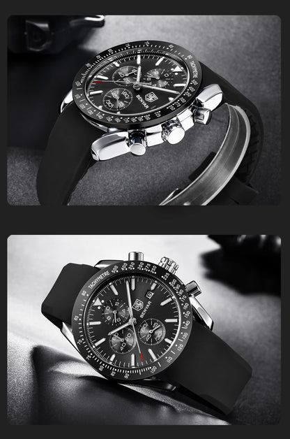 Men Watch BENYAR Top Brand Luxury Full Steel Business Quartz Watch Men Casual Waterproof Sports Watches Clock Relogio Masculino