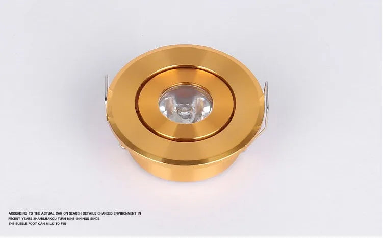1W 3W 6W MINI Downlight  Dimmable High Power LED Recessed Ceiling DownLight Lamps LED Downlights for Living Room Cabinet Bedroom