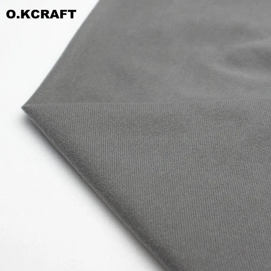 40x50cm 30Colors Cheapest Polyester Loop Fleece Fabric Tricot Velvet Brushed Fabrics for Patchwork  Sew Doll Body Stuffed Cloth