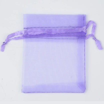 50pcs/lot 24 Colors Jewelry Bag Organza Gift Bags For Jewelry Packaging Bags Wedding Gift Storage Drawstring Pouches Wholesale