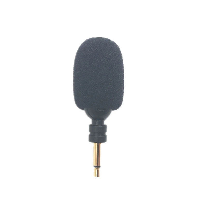 Portable Mini Microphone 3.5mm Aux Mono/ Stereo/ 4 Pole Flexural Bendable for Mobile Phone Computer Laptop PC Recording