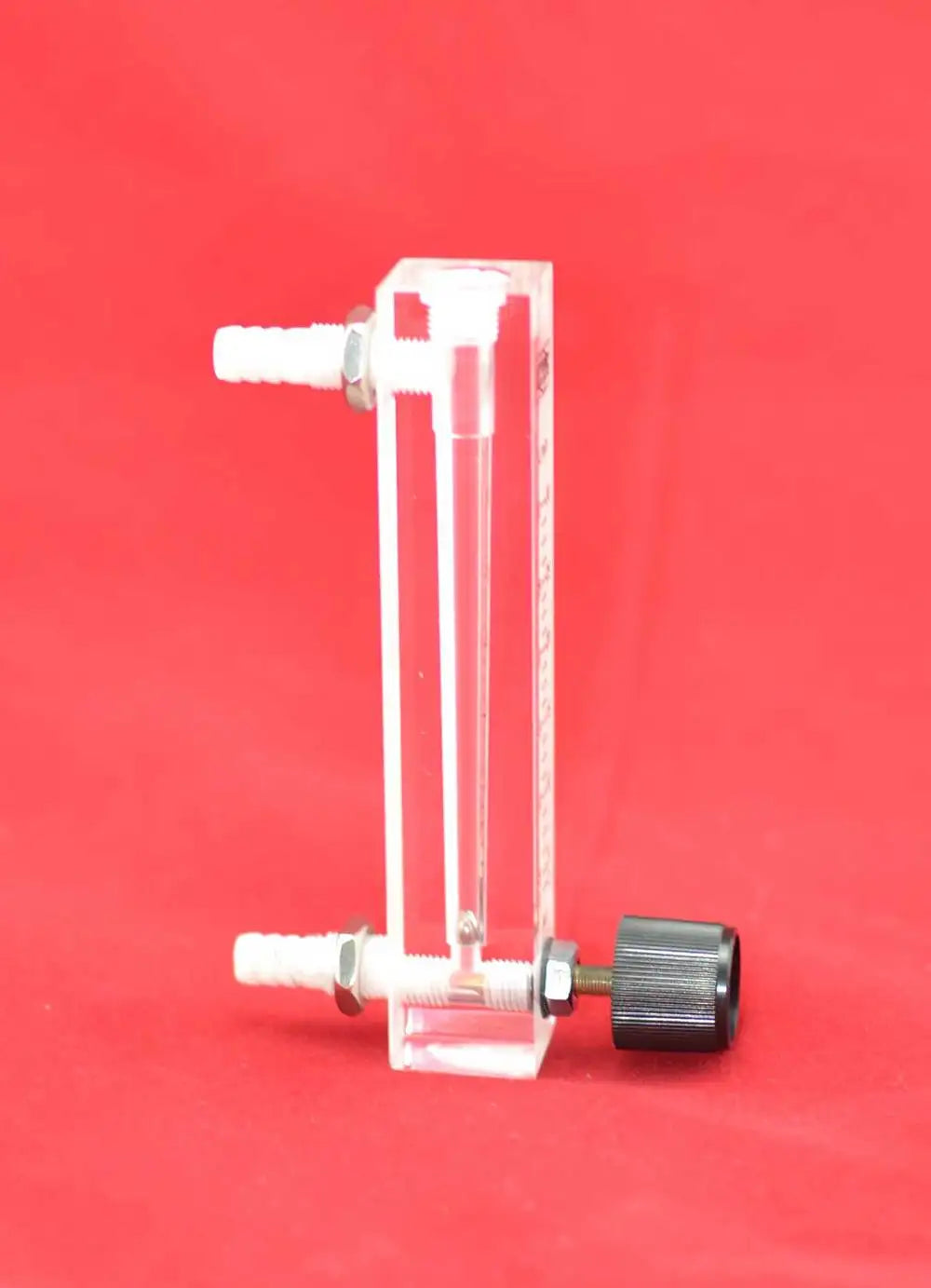LZQ-6,7 Acrylic air flow meter (H=120mm gas flow meter)with control valve for Oxygen conectrator ,it  can adjust  flow