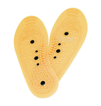 Magnetic Therapy Plantar Massage Insoles Acupuncture Points Shoes Pad Feet Arch Massager Stimulate Health Care Foot Massager