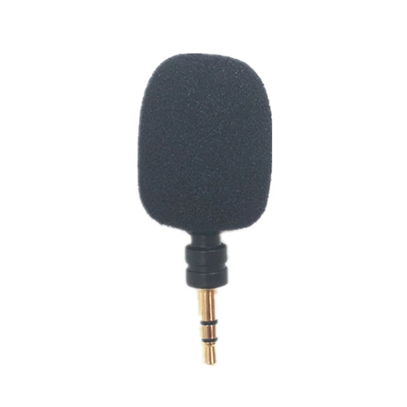 Portable Mini Microphone 3.5mm Aux Mono/ Stereo/ 4 Pole Flexural Bendable for Mobile Phone Computer Laptop PC Recording