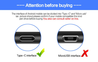 Hotsale WANSENDA USB Flash Drive Type C Pen Drive 512GB 256GB 128GB 64GB 32GB 16GB USB Stick 3.0 Pendrive for Type-C Device/PC
