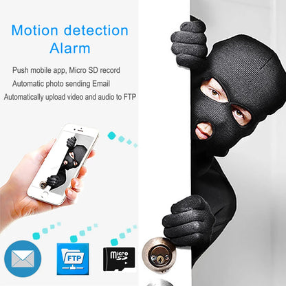 5MP Wifi Mini Kamera Panoramiczna Ip 1080P HD 1.7mm Obiektyw Rybie Oko CCTV Bezpieczeństwo Monitoring Sieciowy Bezprzewodowy Dźwięk Mikro Onvif Mała Kamera