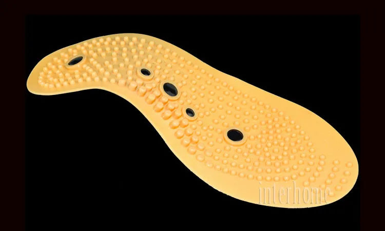 Magnetic Therapy Plantar Massage Insoles Acupuncture Points Shoes Pad Feet Arch Massager Stimulate Health Care Foot Massager