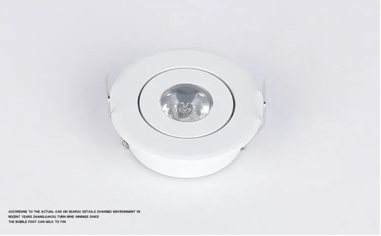 1W 3W 6W MINI Downlight  Dimmable High Power LED Recessed Ceiling DownLight Lamps LED Downlights for Living Room Cabinet Bedroom