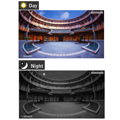 JIENUO Kamera 4K HD AHD CCTV System Monitoringu Zabezpieczeń 1080P 5MP Zewnętrzna Wodoodporna Kamera Tubowa TVI z Noktowizorem na Podczerwień do Domu