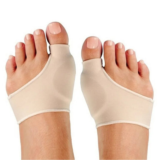 1 Pair Bunion Protector Silicone Gel Sleeve Hallux Valgus Corrector Overlapping Big Toe Orthopedic Toe Separator Foot Massage