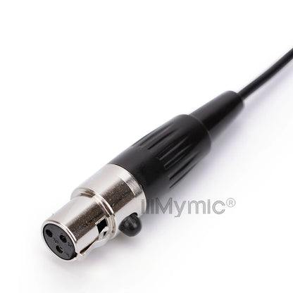 Large Range Sound-absorbing !! Pro Lavalier Lapel Mic For Shure Sennheiser AKG Wireless Bodypack 3 Pin 4Pin XLR 3.5mm Locking
