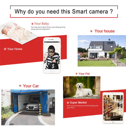 5MP Wifi Mini Kamera Panoramiczna Ip 1080P HD 1.7mm Obiektyw Rybie Oko CCTV Bezpieczeństwo Monitoring Sieciowy Bezprzewodowy Dźwięk Mikro Onvif Mała Kamera