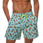 Escatch 2026 Summer New Mens Shorts Polyester Quick Dry Board Mesh Liner Side Pockets Run Gym Swimsuit Surf Swim Trunks For Man