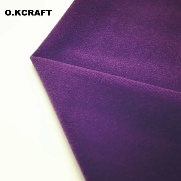 40x50cm 30Colors Cheapest Polyester Loop Fleece Fabric Tricot Velvet Brushed Fabrics for Patchwork  Sew Doll Body Stuffed Cloth