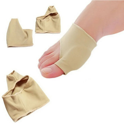1 Pair Bunion Protector Silicone Gel Sleeve Hallux Valgus Corrector Overlapping Big Toe Orthopedic Toe Separator Foot Massage