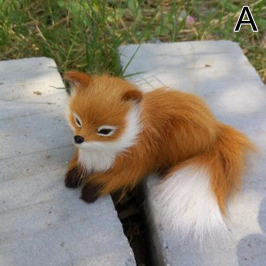 1 Pcs Simulation Animal Foxes Plush Toy Doll Photography Kitsune Plush For Children Kids Birthday Gift Toys For Girl Owl Plush