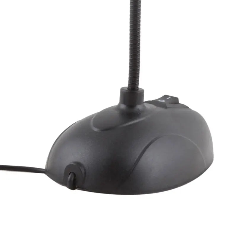 Flexible Stand Mini Studio Speech Microphone 3.5mm Plug Gooseneck Mic Wired Microphone for Computer PC Desktop Notebook #21230