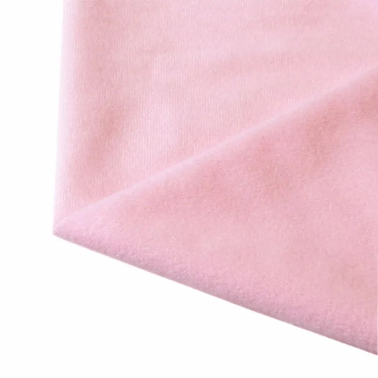 40x50cm 30Colors Cheapest Polyester Loop Fleece Fabric Tricot Velvet Brushed Fabrics for Patchwork  Sew Doll Body Stuffed Cloth