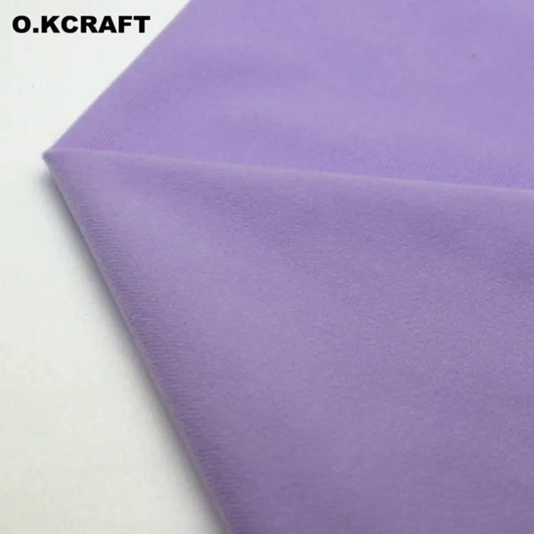 40x50cm 30Colors Cheapest Polyester Loop Fleece Fabric Tricot Velvet Brushed Fabrics for Patchwork  Sew Doll Body Stuffed Cloth