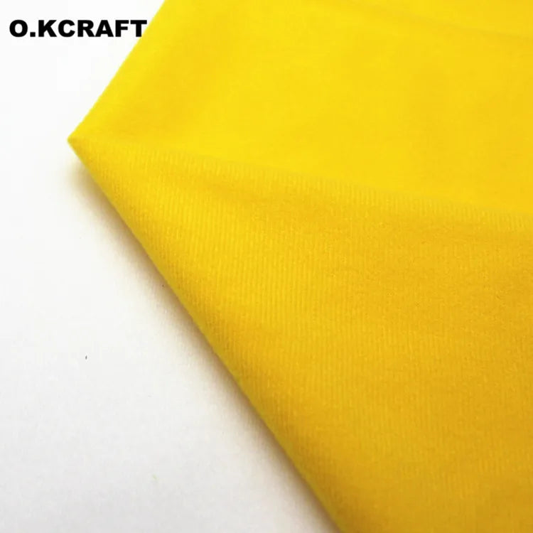 40x50cm 30Colors Cheapest Polyester Loop Fleece Fabric Tricot Velvet Brushed Fabrics for Patchwork  Sew Doll Body Stuffed Cloth