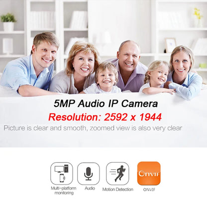 JIENUO 5MP Mini kamera IP PoE Audio mikro Cctv bezpieczeństwo wideo nadzór IPCam wewnętrzna Onvif HD kamera sieciowa domowa ICSee Xmeye
