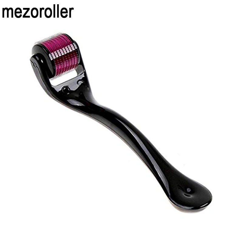 Mezoroller Beard Derma Roller DRS 540 Needles Micro-Needling Roller for Hair Re- Growth Skin Care Body Treatment Microniddle MTS