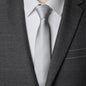 Men Necktie Zipper Lazy Tie Fashion Solid 6cm Ties Business for Man Gravatas Handkerchief Bowtie Mens Wedding Shirt Accessories