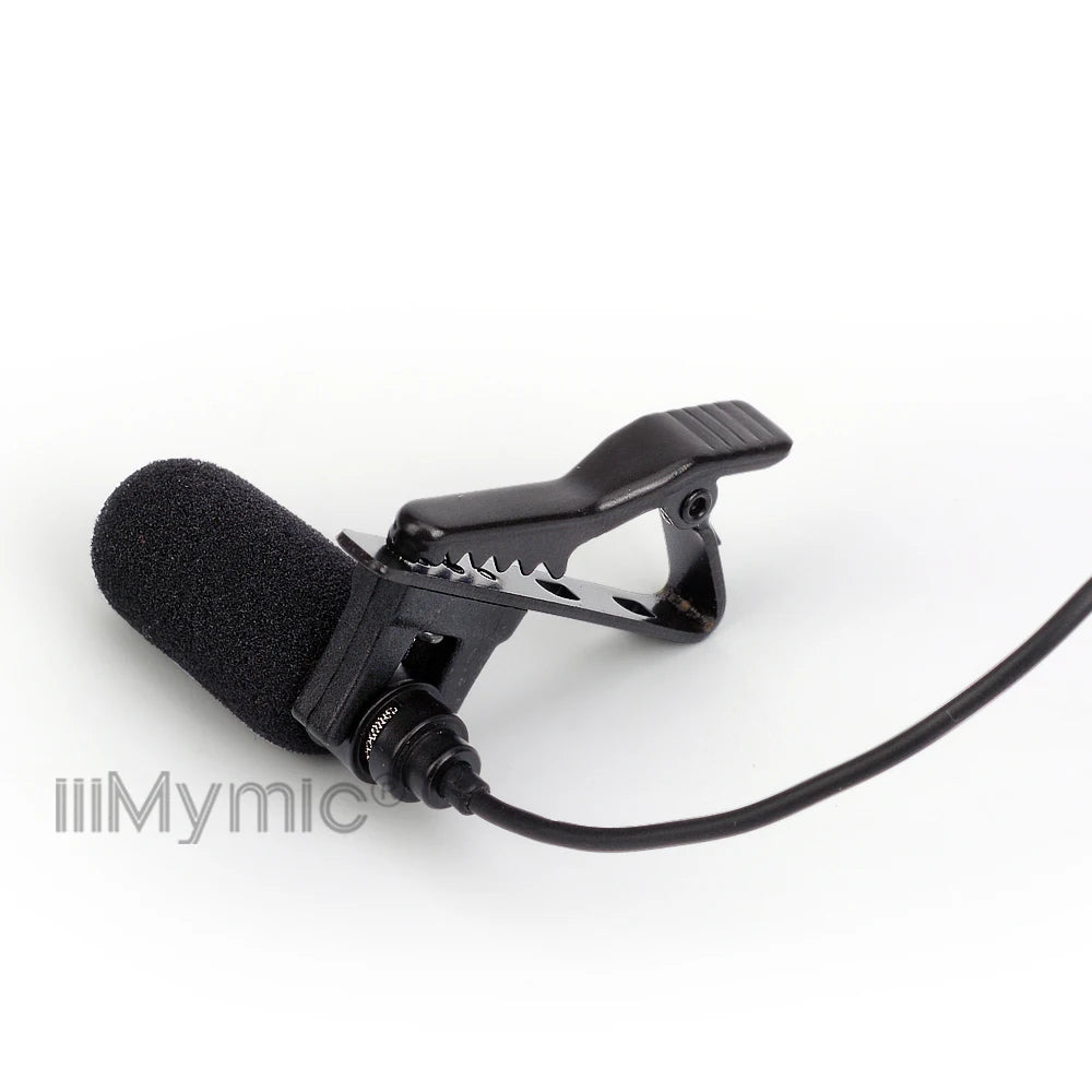 Large Range Sound-absorbing !! Pro Lavalier Lapel Mic For Shure Sennheiser AKG Wireless Bodypack 3 Pin 4Pin XLR 3.5mm Locking