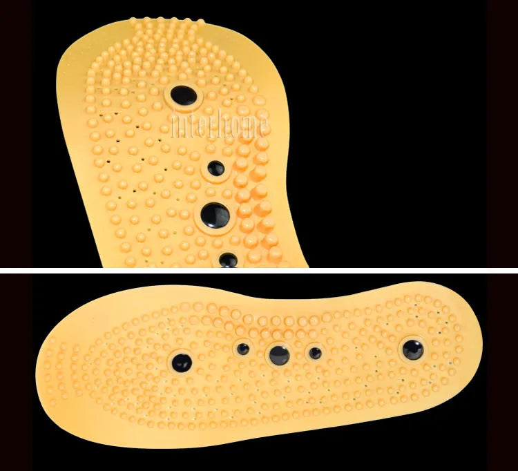 Magnetic Therapy Plantar Massage Insoles Acupuncture Points Shoes Pad Feet Arch Massager Stimulate Health Care Foot Massager