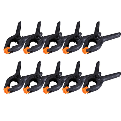 2/3/4/6/9inch Adjustable Plastic Spring Clamps for Woodworking Tools Wood Working Tools Carpentry Clamps Ferramentas Outils