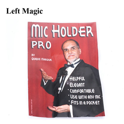 Pro Mic Holder Magic Tricks Magica Accessories For Stage Street Bar Illusions Gimmick Comedy Easy to do Use With Any Mic
