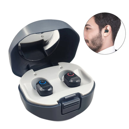 NEWEST Rechargeable Hearing Aid Digital  Hearing Aids Sound Amplifier Portable Deaf Elderly Dropshipping Free Shipping