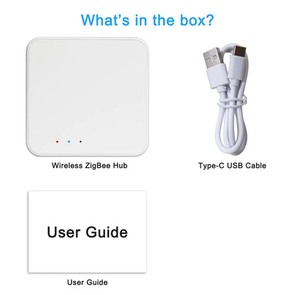 LoraTap Tuya Multi-mode WiFi ZigBee 3.0 Bluetooth Mesh Gateway Hub Bridge Wireless and Wired Smart Life App Remote Control