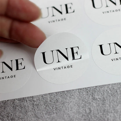 100PCS 3cm 4cm 5cm 6cm 7cm Custom Sticker and Customized LOGO/Wedding Stickers/Design Your Own Stickers/Personalized Stickers