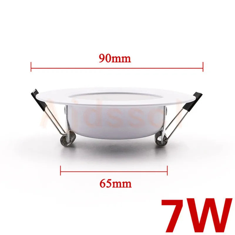 LED Downlight Spot LED Ceiling  220V  5W 7W 9W 12W 15W 18W Recessed in LED downlight  Downlight Light Cold Warm white Lamp
