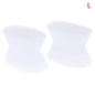 2PCS Silicone Foot Finger Toe Separator Adjuster Hallux Valgus Pedicure Corrector Feet Care Bunion Bone Thumb Valgus Protector