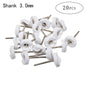 2.35/3mm Shank 40 Pieces Muslin Polishing Buffing Wheel Buffs Set Fits Dremel Rotary Tools