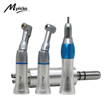 Myricko Dental contra angle straight low speed external rotation Handpiece Electric Micromotor polishing brush Air Turbine